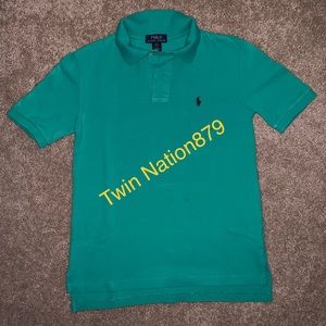Boys Green Polo